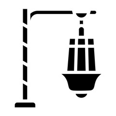 Vector Design Street Lights Icon Style