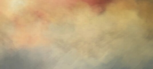 Surreal Blurred Abstract Art Colorful Background, sky with clouds as blurred background