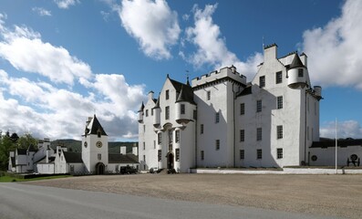 Blair Castle, Blair Atholl, Perth and Kinross, Scotland, United Kingdom, Europe