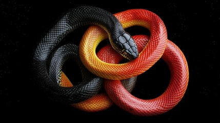 Obraz premium studying snake venom help in developing treatments for high blood pressure and cardiovascular conditions