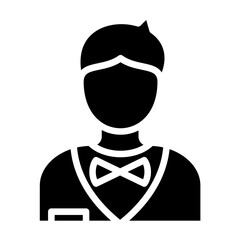 Vector Design Groom Icon Style