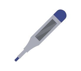 Thermometer icon illustrated in vector on white background