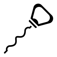 Vector Design Corkscrew Icon Style
