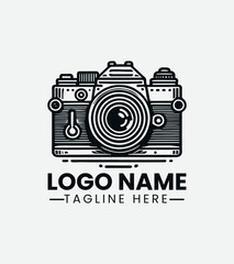 Modern Camera Logo Design, Photography Logo, Camera Icon Logo, Digital Camera Logo, Vintage Camera Logo