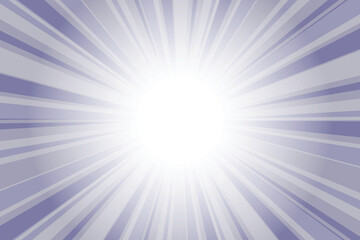 Gray background with white sun ray. Pattern of starburst. Abstract flint gray texture sunburst. Radial beam of sunlight. Retro background with flash.  sunburst flare background design.