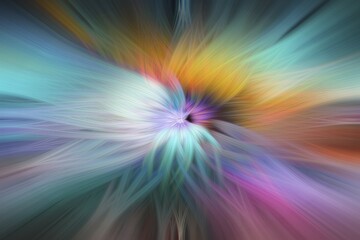 Obraz premium Abstract swirl in colorful color