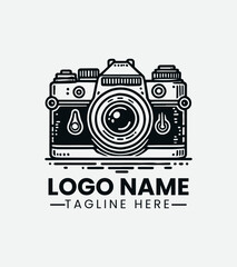Modern Camera Logo Design, Photography Logo, Camera Icon Logo, Digital Camera Logo, Vintage Camera Logo