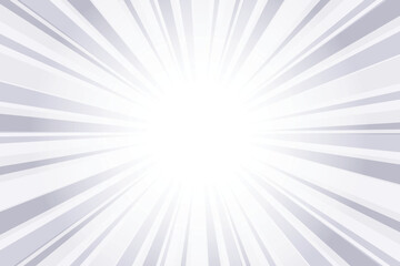 Obraz premium Gray background with white sun ray. Pattern of starburst. Abstract lavender gray texture sunburst. Radial beam of sunlight. Retro background with flash. sunburst flare background design.