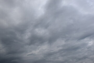 Obraz premium blue sky and white cloud background, cloudy in rainny season