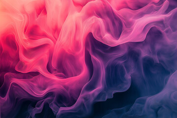 Obraz premium Abstract gradient wavy red design