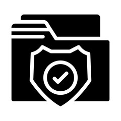 Vector Design Web Protection Icon Style