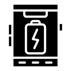 Vector Design Mobile Battery Icon Style