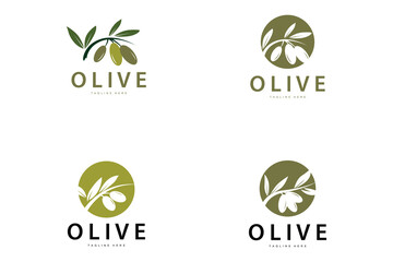 Olive Logo, Vector Design Premium Template Vector Illustration