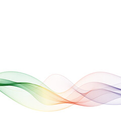 Colorful abstract wave. Vector background. Eps 10