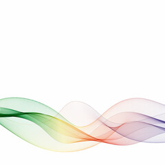 Colorful abstract wave. Vector background. Eps 10