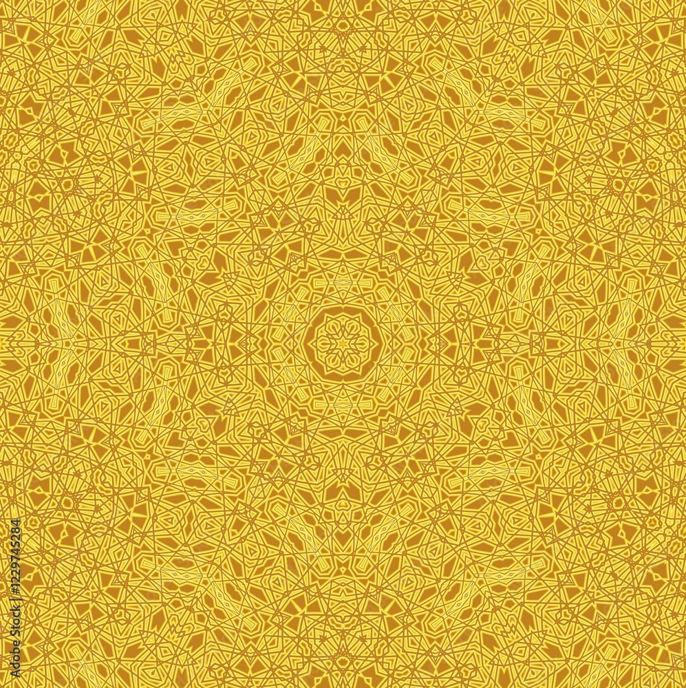 Poster background with abstract radial pattern