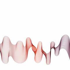 Abstract color wave. Vector graphics. Eps 10