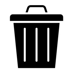 Vector Design Trash Can Icon Style