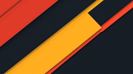 Abstract geometric shapes, diagonal colored stripes, modern design