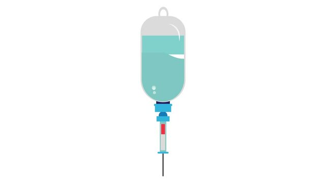 infus, An IV drip infusion is administered in a patient&rsquo;s room, with a close-up view of the saline solution or NSS fluid flowing from the IV bag. The infusion tube is connected to an NSS IV infusion.