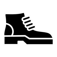 Vector Design Safety Boot Icon Style