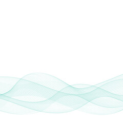 Blue abstract wave. Vector stylish background. Design element. Eps 10