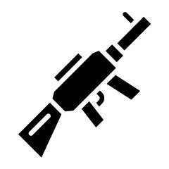 Vector Design Gun Icon Style