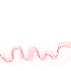 Abstract red wavy background. Vector designee. Eps 10