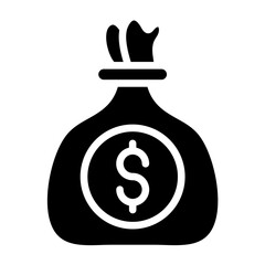 Vector Design Money Bag Icon Style