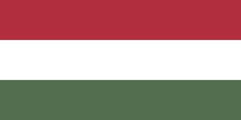 Flag of Hungary, Vector illustration
