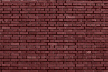 Red Pear colored brick wall background