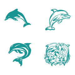 the jumping dolphin logo describes natural energy and the balance of the marine ecosystem