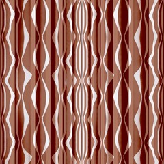 A seamless pattern with wavy, brown lines on a white background, creating an abstract, organic, and modern design ideal for textiles and wallpapers.