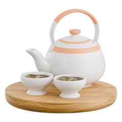 Tea Pot 3d Illustration