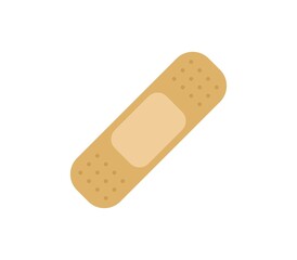 Plaster icon illustrated in vector on white background