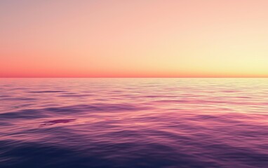 Obraz premium Smooth gradient background transitioning from deep orange to soft pink, creating a warm sunset atmosphere. Perfect for backgrounds, designs, and digital art.