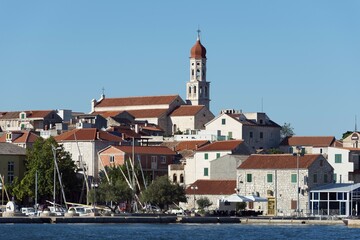View of Betina, Island of Murter, Dalmatia, Croatia, Europe