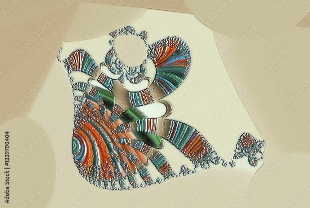 Poster fractal object