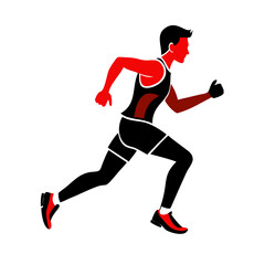 Fototapeta premium Running icon