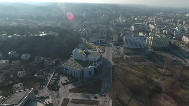 Gdynia Skwer Kościuszki z drona