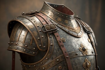 Ancient Roman Breastplate Armor, Medieval Cuirass, Historical Relic