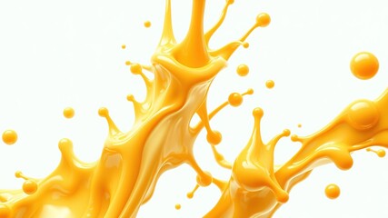 Abstract Culinary Drips - Culinary Art Deco