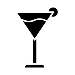 Cocktail Glass glyph icon