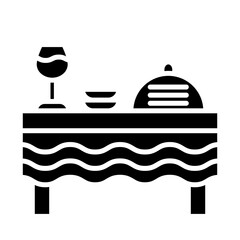 Table Decoration glyph icon