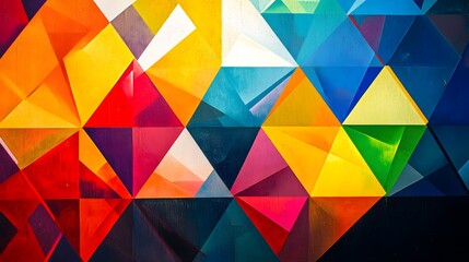 Obraz premium Colorful Geometric Patterns