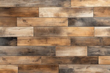 Rustic Wood Plank Tile Flooring Texture Background