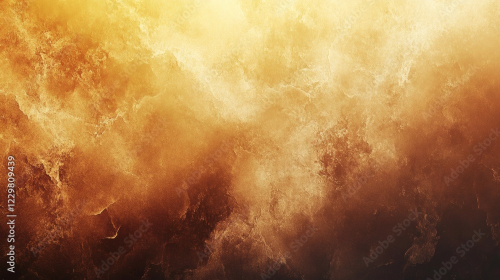 Poster warm beige dark brown abstract background with a flowing grainy texture and noise effect ideal for a