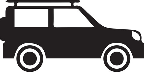 Vector beautiful car illustration design 