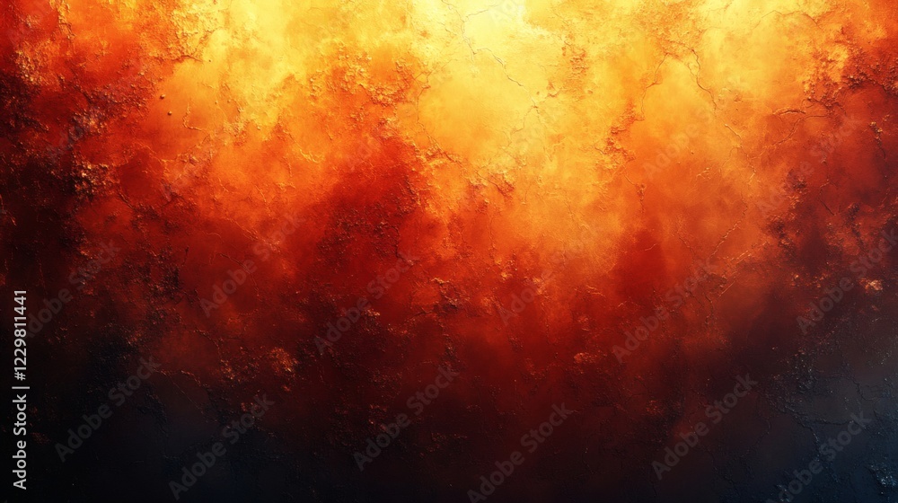 Poster warm tones of burnt orange deep brown flow through an abstract background with a grainy texture and 