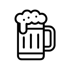 beer mug icon design